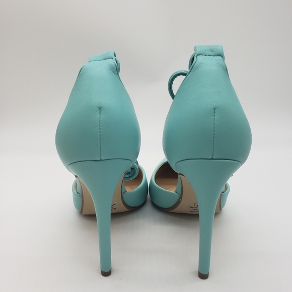 717- Blue high Heels Stiletto Women's Shoes Size 7 NWT - Picture 4 of 7